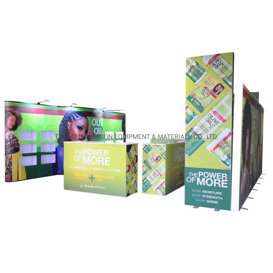 Tentoonstelling Drape Ondersteuning Custom Trade Show Booth display