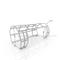Aluminium Arch 10 van 20 voet (3 bij 6 meter) Arch Exhibition Booth Ontwerp standaard voor Trade Show