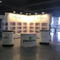 Hoge kwaliteit gepersonaliseerde Grote formaat Stof Pop up Achtergrond Pop Stand