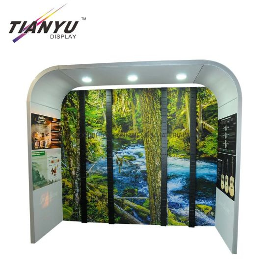 China Direct Sales Reclame Materiaal Draagbaar en Opvouwbaar Stand Booth