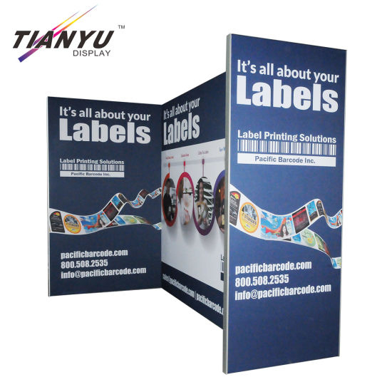 Custom Trade Show Display Stage decor weefsel Portable Beurs Photo Booth