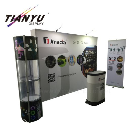 Fabrikant Aangepaste Straight Pop-up PVC Scherm Banner Stand Muur