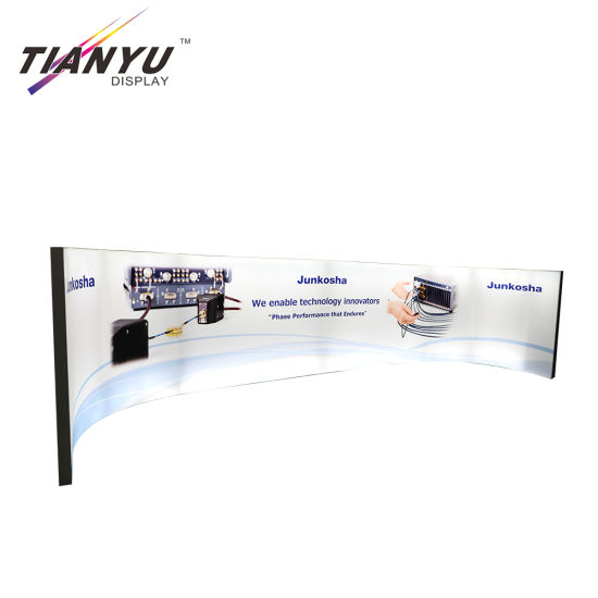 Ronde of rechthoekige vorm Hangende of plafond Stof Light Box for Trade Show Display