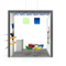 Fabricage Custom Made Frameless Fabric Light Dozen met achtergrondverlichting en EdgeLight LED Gebruikt in 3x3m Trade Show Booth