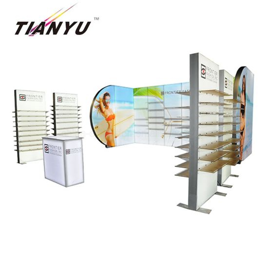 Modulaire LED Light Box Seg Trade Show Booth ontwerp / Exhibition Booth voor Sunglasses