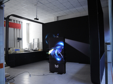 Draagbare beursstand Spanning Stof Evenement Achtergrond Shell-schema Tentoonstellingsstand Display Muur