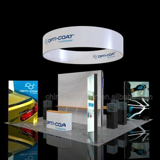 20FT Custom Exhibition Booth Trade Show Ontwerp van de standaard gebruikt voor Jiangmen International Exhibition Center