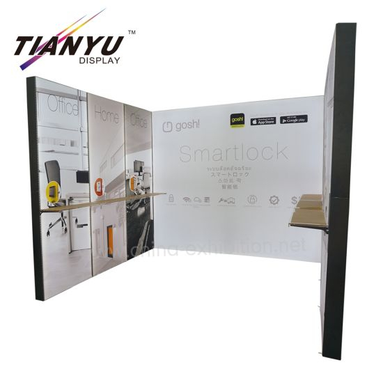 Tian Yu Bied Portable Aluminium 10X10FT Exhibition Booth met One Side Open