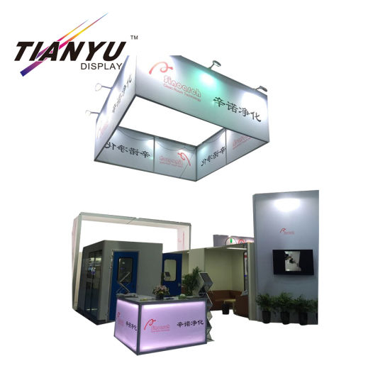 Aangepaste Flexibele Modular Opvouwbare Fototentoonstelling Stand / Stall / Booth