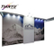 Gedrukte Tension Fabric Achtergrond Stand Custom Trade Show Booth display design 10X10 voor beursstand