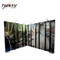 New Design Vloerstaande Portable Metal Trade Fair Booth met een lage prijs