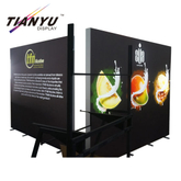 Uitzonderlijke kwaliteit professionele aangepaste afdrukken Beurs Booth 3X6 Exhibition Booth