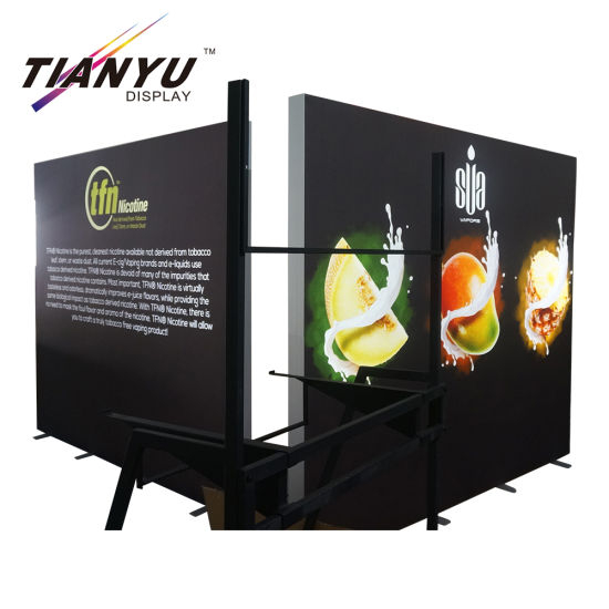 Uitzonderlijke kwaliteit professionele aangepaste afdrukken Beurs Booth 3X6 Exhibition Booth