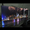 Aangepaste 100 mm aluminium profiel Backlit LED Seg Frameless Stof Light Box