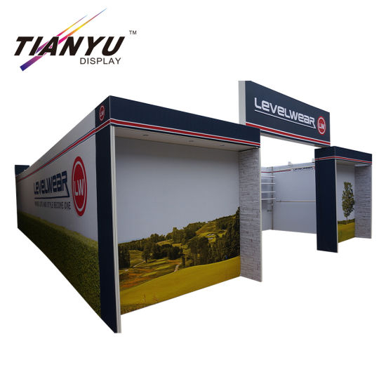 Zelf bedrukken Tradeshow display Stall 3X3 standaard afmetingen beursstand Booth