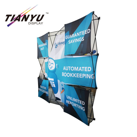 Fabric Pop Up Stand Tentoonstelling Wall Display Trade Show Banner Achtergrond Stand
