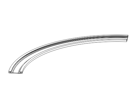 Gebogen Cover Profile
