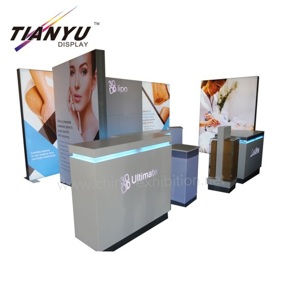 Verschillende soorten speciale vorm ontwerp Flexibele Exhibition Booth 3X6 Leverancier in Jiangmen