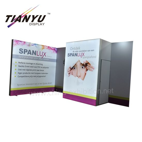 Future Trend 10x20ft Lighting Exhibition Booth met Showcase