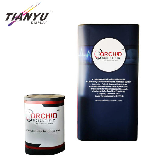 Outdoor Trade Show System Banner Magnetic Pop Up Display Stand
