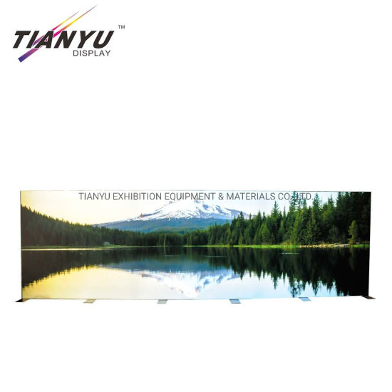 Nieuwe Stijl eenvoudig opzetten Muur Print 3X3 Size Shell Scheme Stands Booth