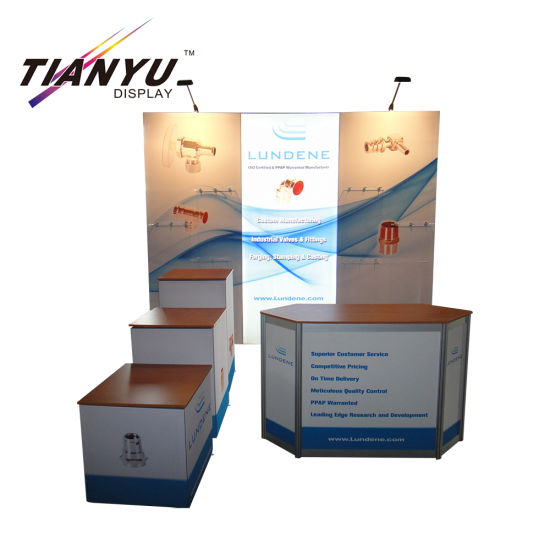 10FT Portable Exhibition Booth 3X3 Booth display voor Trade Show