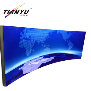 Tianyu Weergave Zorg Frameless Binnen / Buiten Reclame LED Fabric Textile Vloerstaande Light Box Sign