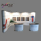 4X3 Pop-up Displays Verstelbare Bedrukte Stof Ondersteuning Stand