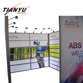 2019 High End Aluminium Stof Indoor Trade Show Tentoonstelling Booth en Fabrication
