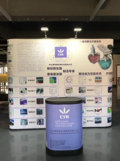 Wholesale Pop up Achtergrond Stand pop-up display Stand