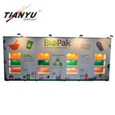 Pop-up Fabric Displays Stof Muur Banner Stand voor beurzen