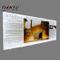 High Quality modulaire Frameless Stof LED Light Box voor reclame