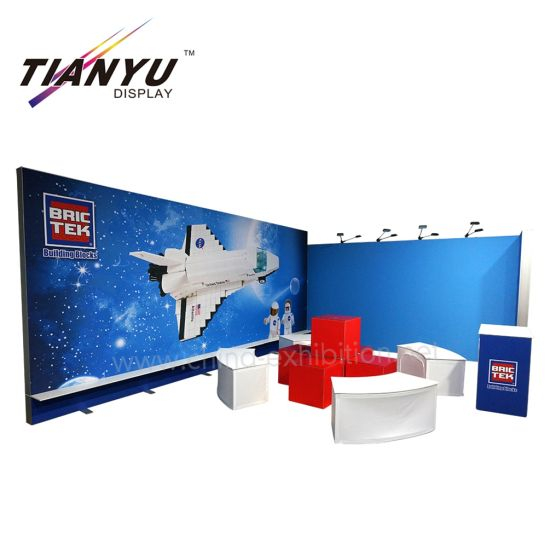 Groen en het milieu Herbruikbare Aluminium Lighting Box 6X6 Exhibition Booth