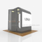 3 * 6 Aluminium Exhibition Booth Trade Show Flooring Fair Stall Dedicate Free Design