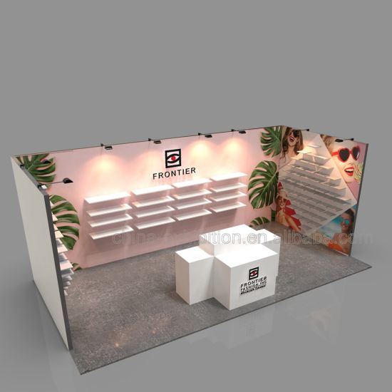 Factory Supply 3X6 Installatie Hot Selling Fashion Modulaire Exhibition Booth display