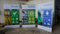 Pop-up display Fabric Pop Up Stand Exhibition Muur Banner Trade Show Achtergrond Stand