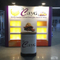 Nieuwe Stijl Aluminium PVC Trade Show Folding up Advertising Standing Pop