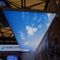 Ce cerfication Frameless Advertising Display Textile LED Light Box / Plafondtegel Booth