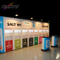 Herbruikbare Trade Show Booth Ontwerp Pop-up recht of gebogen Pop Up Stand