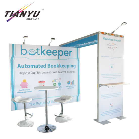 100% polyester Hot Koop Aluminium Expo Booth display