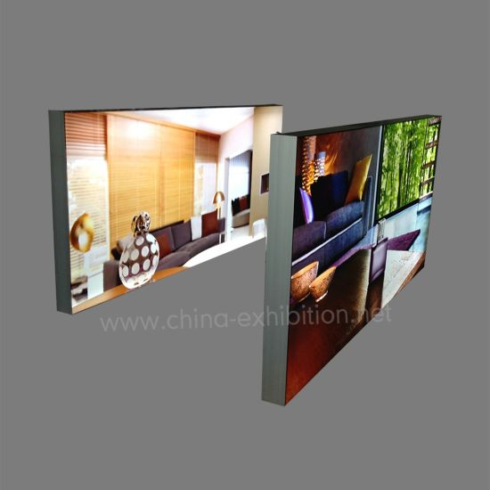 Indoor Advertising Display met achtergrondverlichting LED Stof Light Box Muur