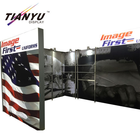 Hoge kwaliteit Cosmetische Exhibition Booth voor Trade Show Kiosk Design Meubels Weergave