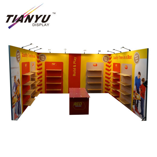 3mx3m Aangepaste Aluminium China Standard Trade Show Booth Display Stand Exhibition Booth