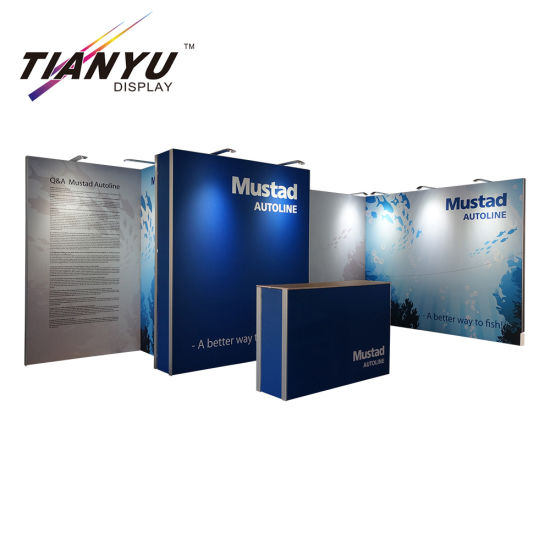 Custom 6X6 Reclame Trade Show Aluminium Booth