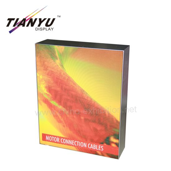 Wall Mounted Reclameaanplakbord Display, siliconen Edge LED Menu raad, Picture aluminium profielen Textile Lightbox