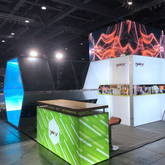 Toon Counter Portable Promotion Teller voor Trade Show Equipment