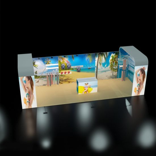 Herbruikbare Goedkope Kleine Beurs Exhibits voor Booth display