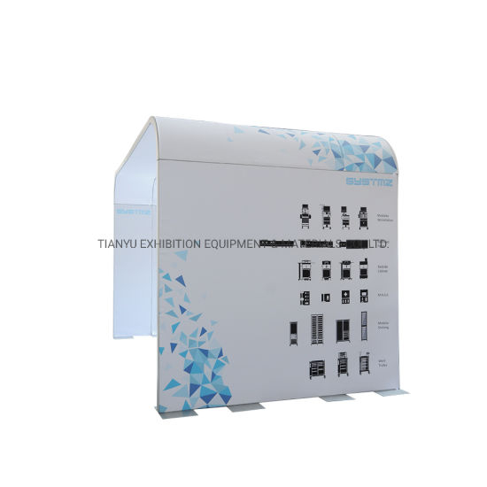 Aluminium Trade Show Booth, Chinese display Booth Gemaakt met aluminium profielen