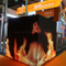 Indoor LED Video Wall aansluiten M Series-systeem voor Tradeshow Booth