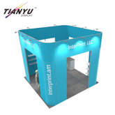 10X10 Custom Metal Display Stand met Grafisch Ontwerpen